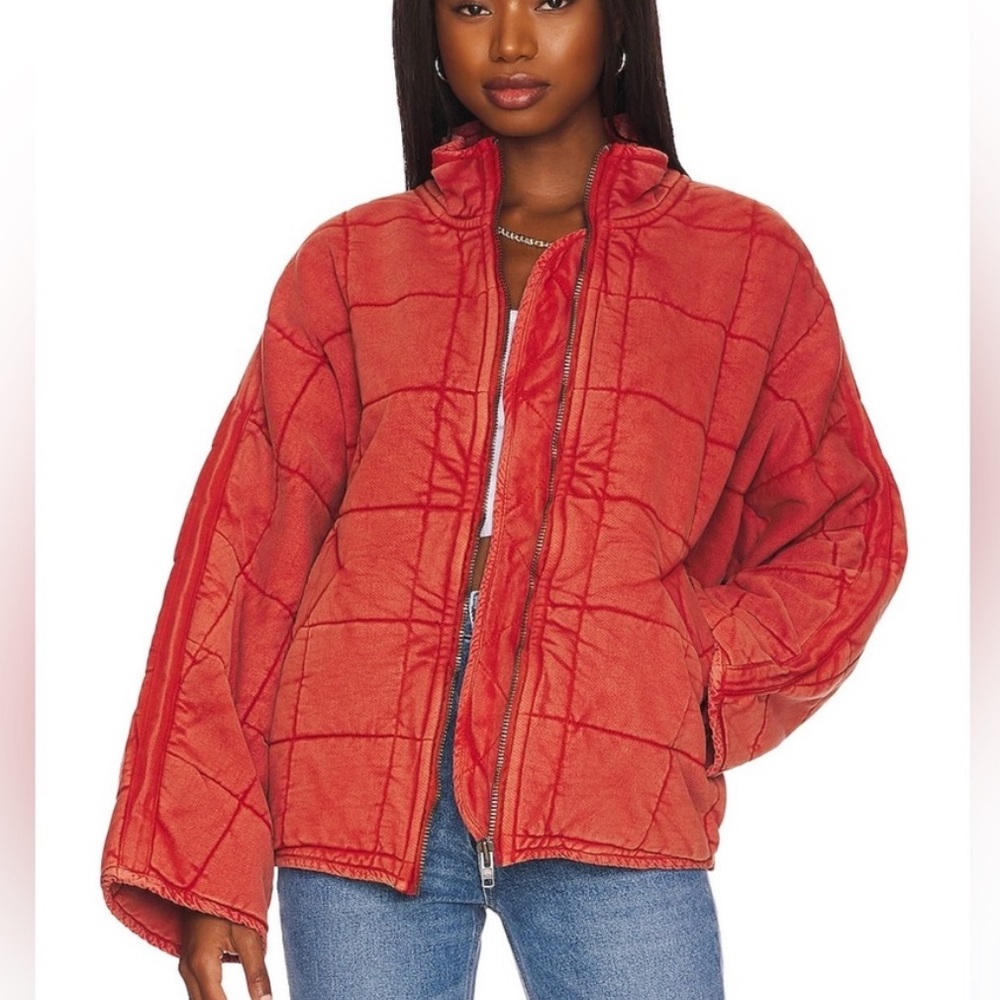 Free people dolman quilted jacket